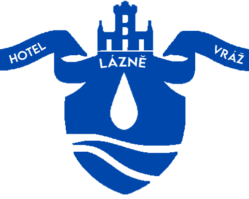 Logo lázně vráž blue